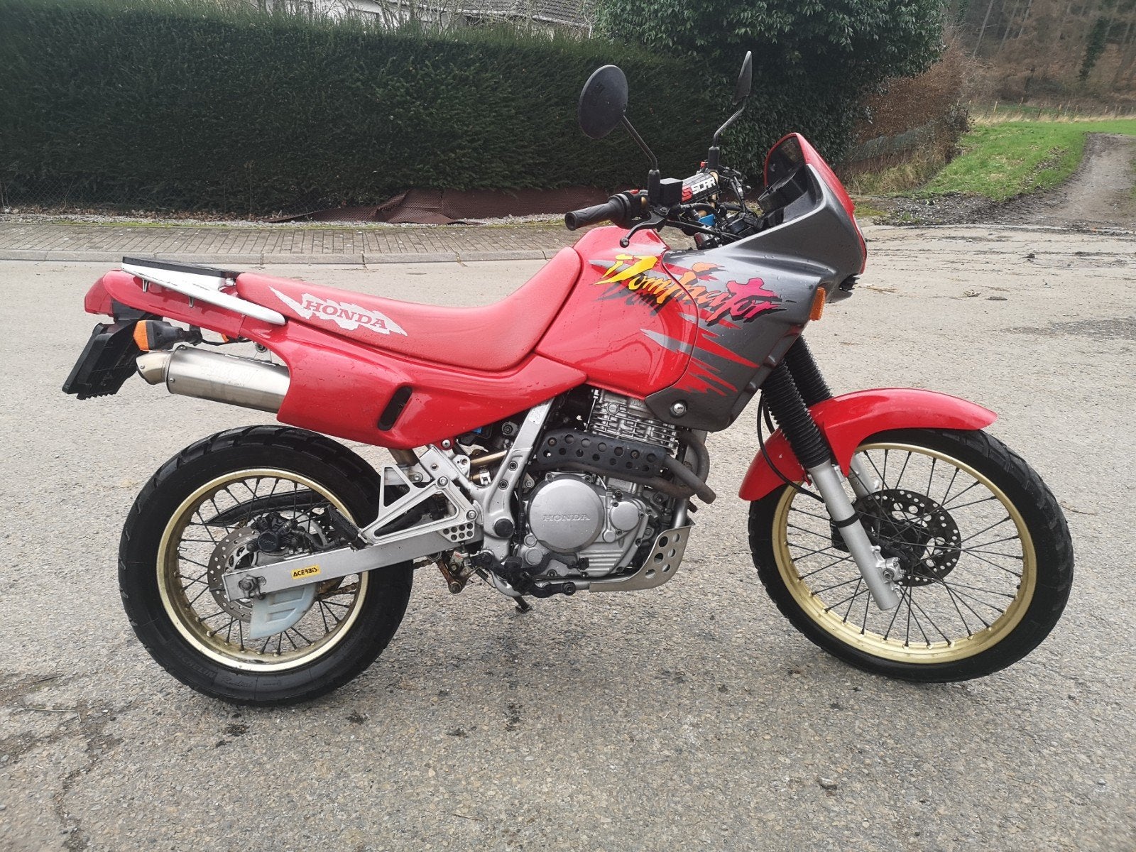 Honda 650 Dominator RD02 plus pièces., Motos, Particulier, SuperMoto
