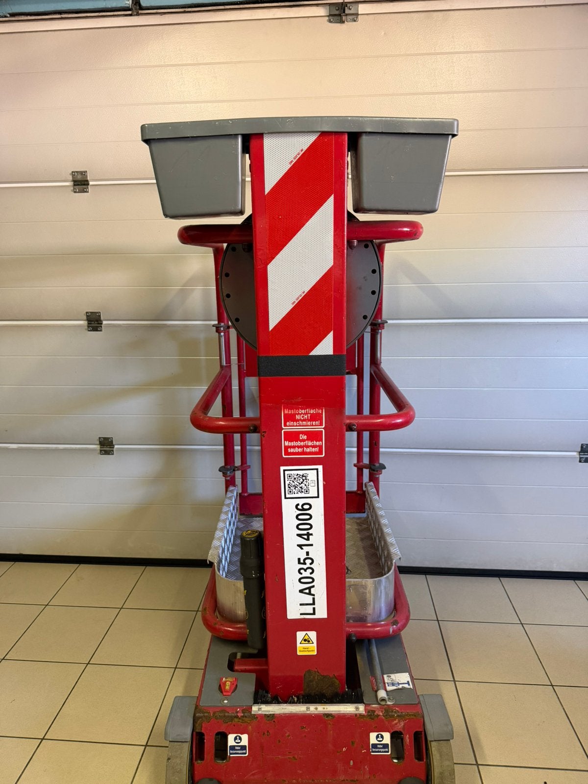 Pecolift hoogtewerker, Doe-het-zelf en Bouw, Bouwliften, Ophalen, Gebruikt, Bouwlift