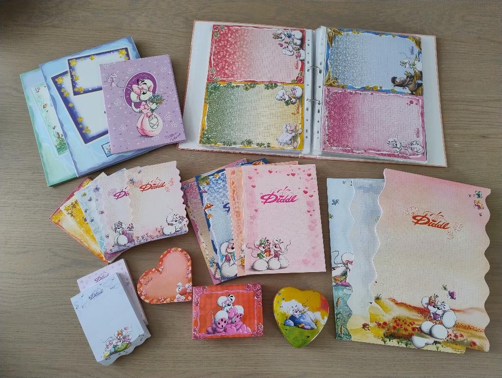 Diddl is back! Diddlpapier en -blokken, Verzamelen, Diddl, Ophalen of Verzenden, Diddl, Zo goed als nieuw, Papier, Kaart of Schrift