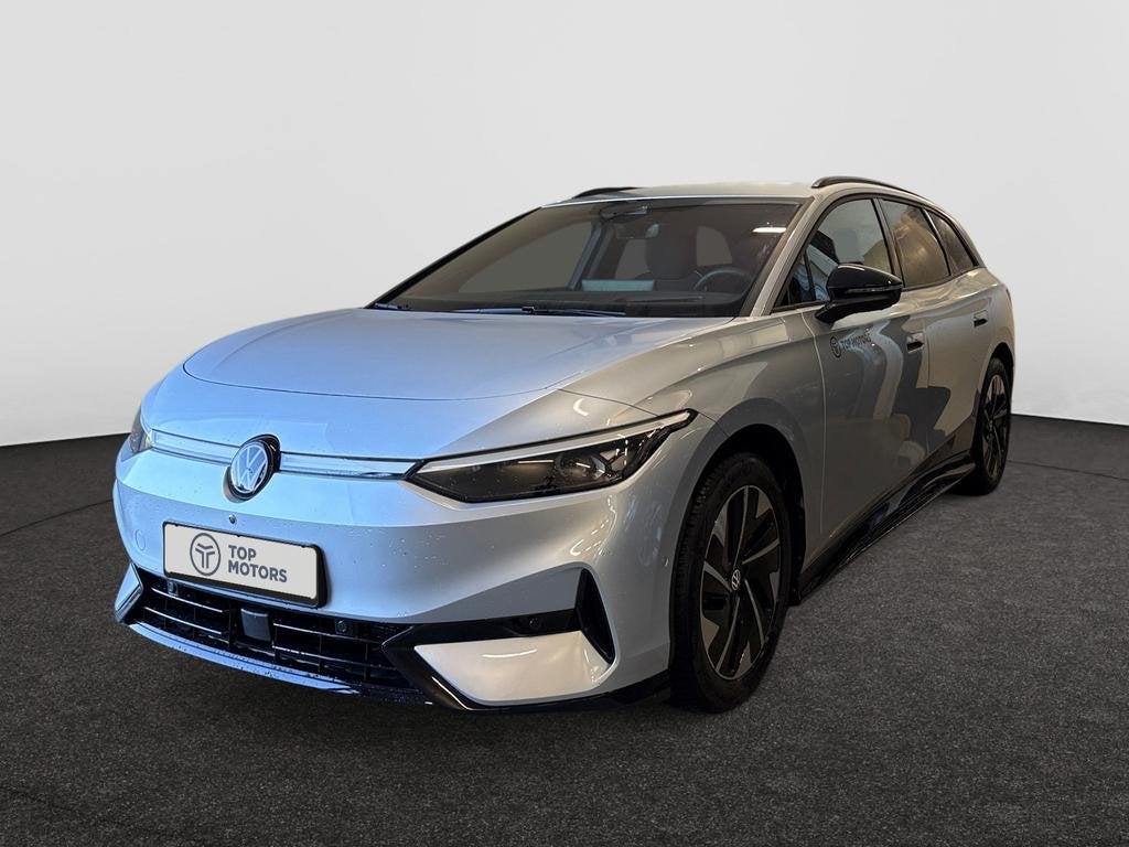 Volkswagen ID.7 Tourer Tourer Pro Business Premium 77 kWh 21, Auto's, Volkswagen, Automaat, Elektrisch, Break, Zilver of Grijs