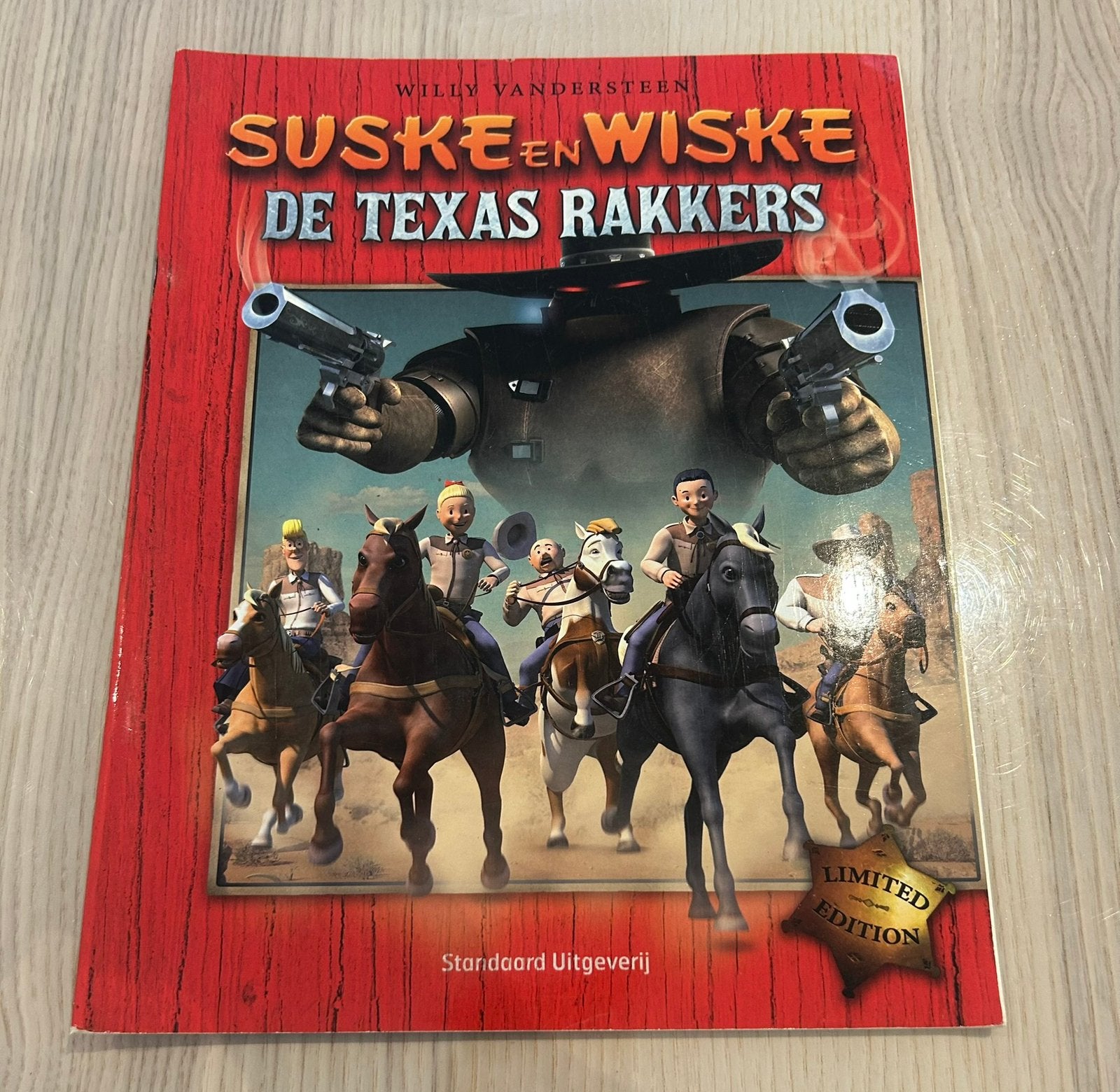 Suske en Wiske: De texas rakkers, Enlèvement ou Envoi