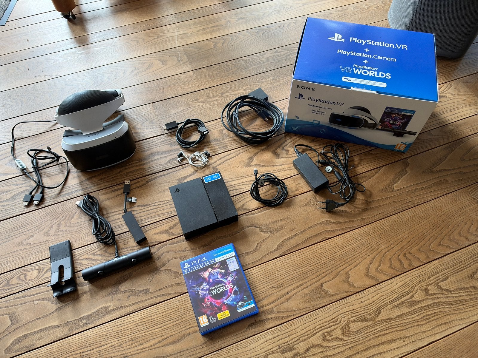 PS VR1 + camera + 5 games, Games en Spelcomputers, Ophalen, Gebruikt, VR-bril, Sony PlayStation
