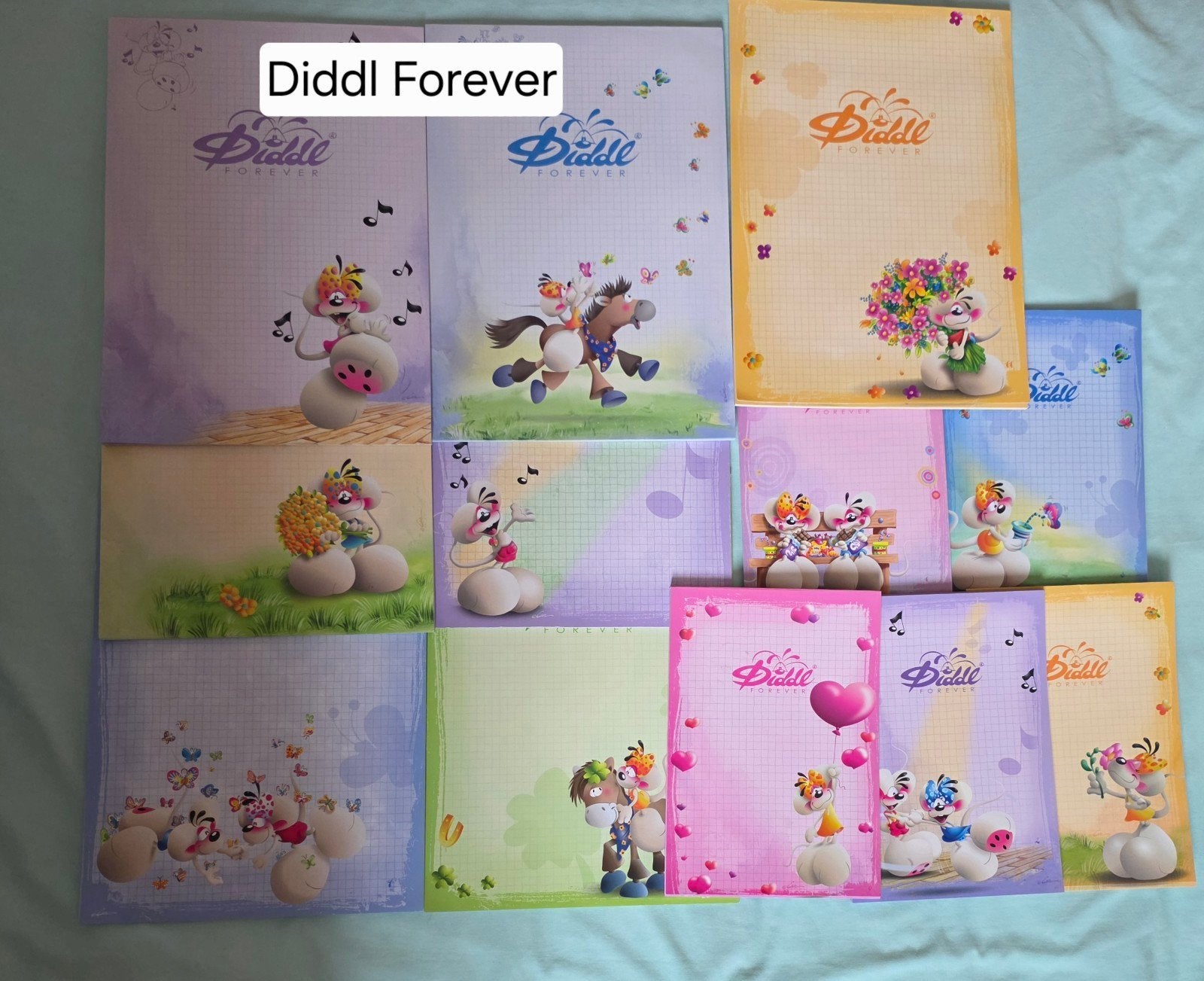 Feuilles Diddl Forever, Collections, Diddl, Enlèvement ou Envoi, Diddl, Papier, Carte ou Papeterie