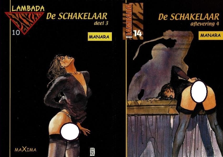 De schakelaar deel 3 + 4 (Manara), Plusieurs BD, Enlèvement, Neuf