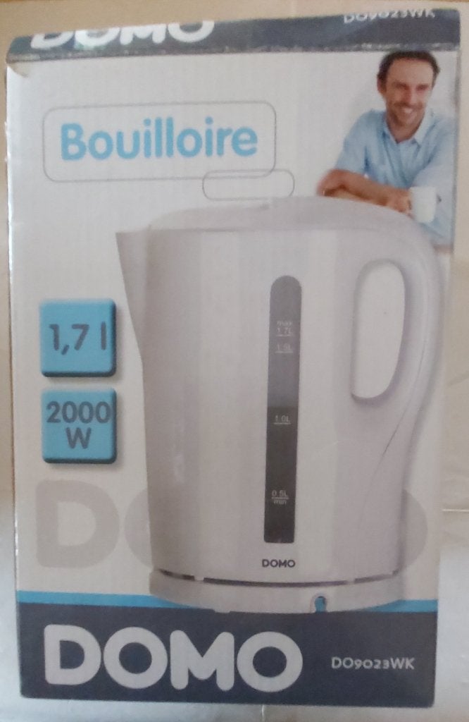 Waterkoker, Elektronische apparatuur, 1 tot 2 liter, Ophalen of Verzenden, Nieuw, Inox