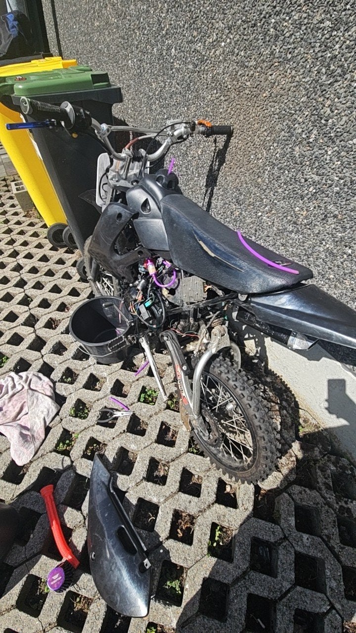 pitbike 125 cc 4t +papieren+sleutel, Fietsen en Brommers, Overige merken, Nieuw, 4 versnellingen, 125 cc