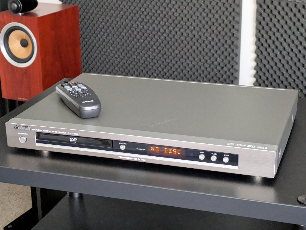 Yamaha DVD-S557 DVD/CD-speler met originele remote, Enlèvement ou Envoi, Utilisé, Autres marques