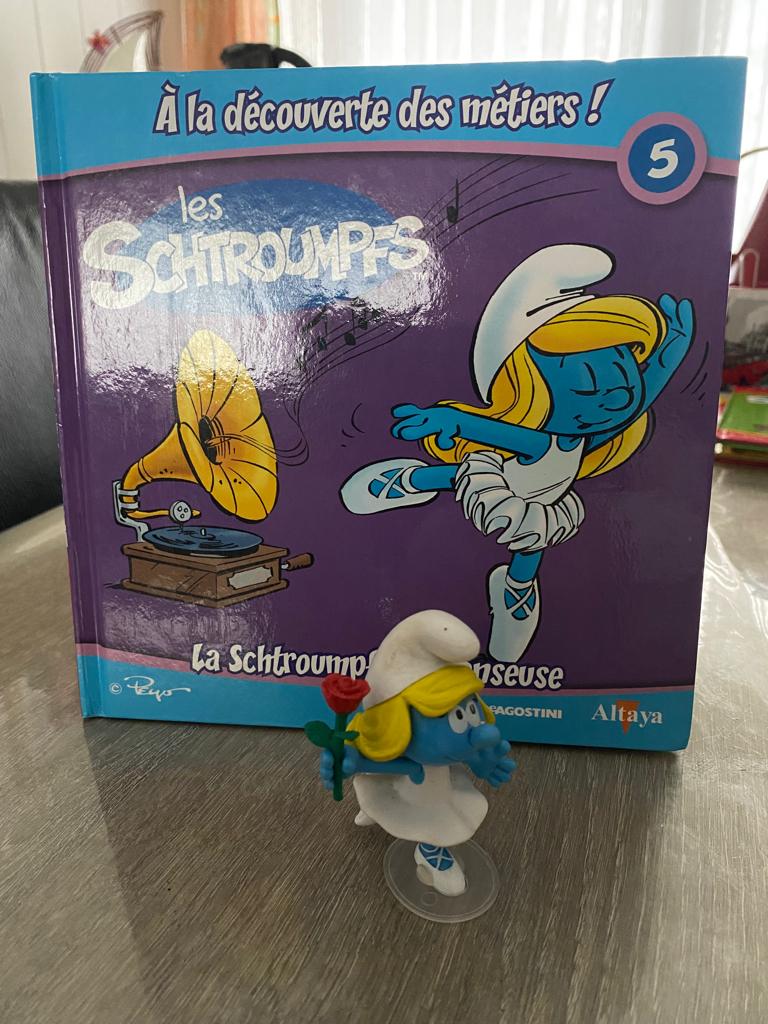 La schtroumfette Danseuse, Collections, Schtroumpfs, Enlèvement, Neuf, Schtroumpfette, Bande dessinée