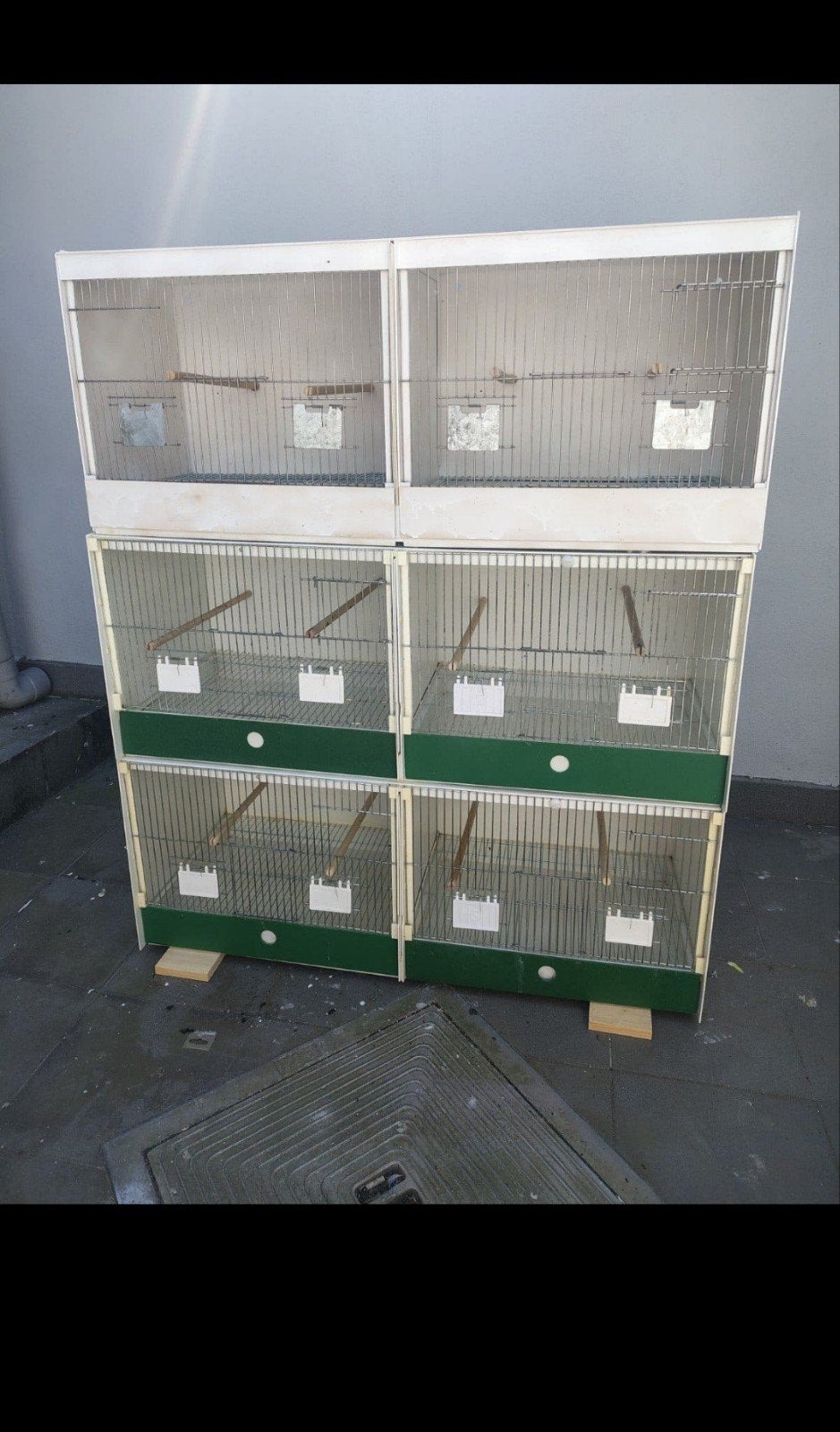 Kweekkooien/broedkooien/kooien/vogel/kunststof/bodemroster, Dieren en Toebehoren, Vogels | Hokken en Kooien, Ophalen, Zo goed als nieuw