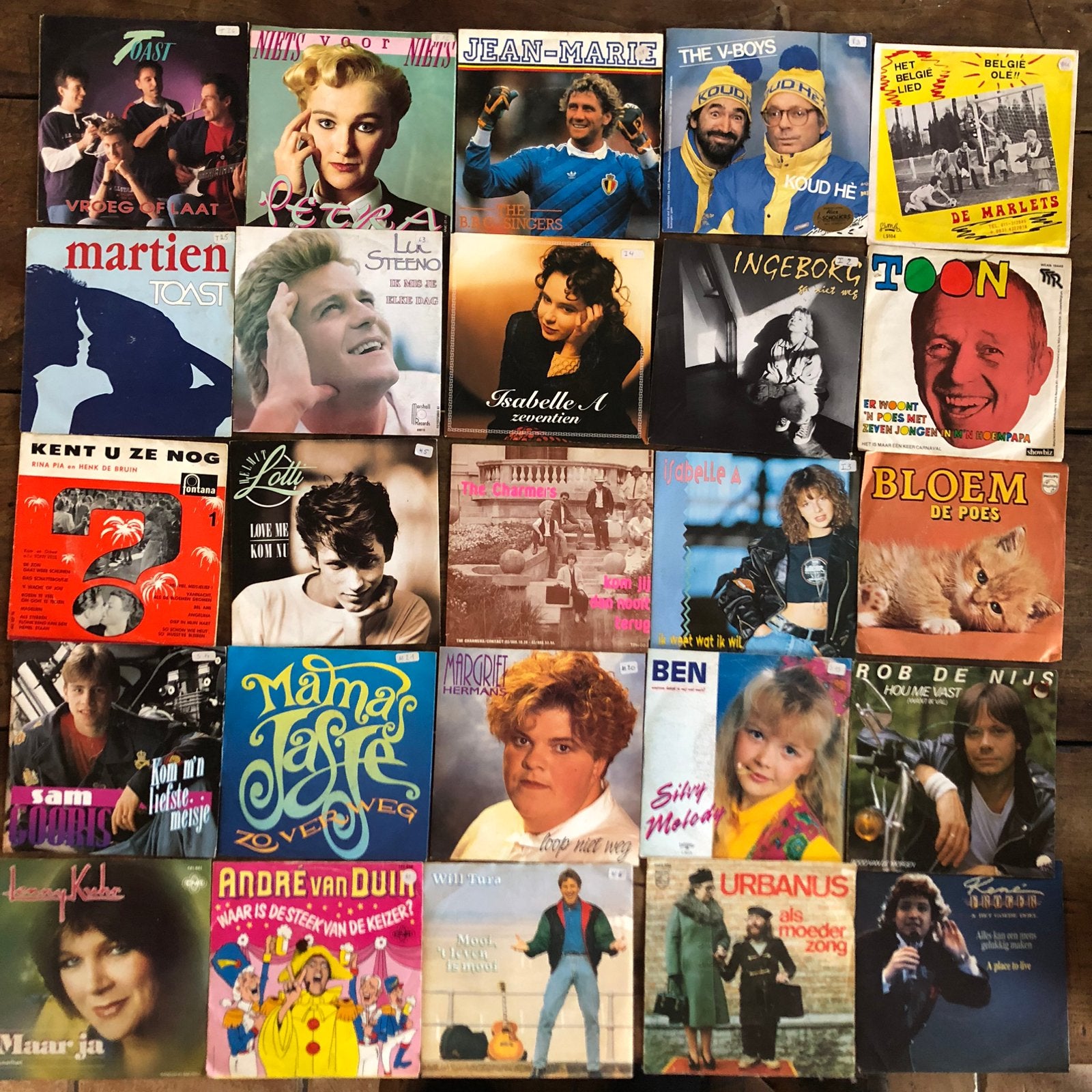 Mooi Lot Singles nederlandstalig, Ophalen of Verzenden, Nederlandstalig