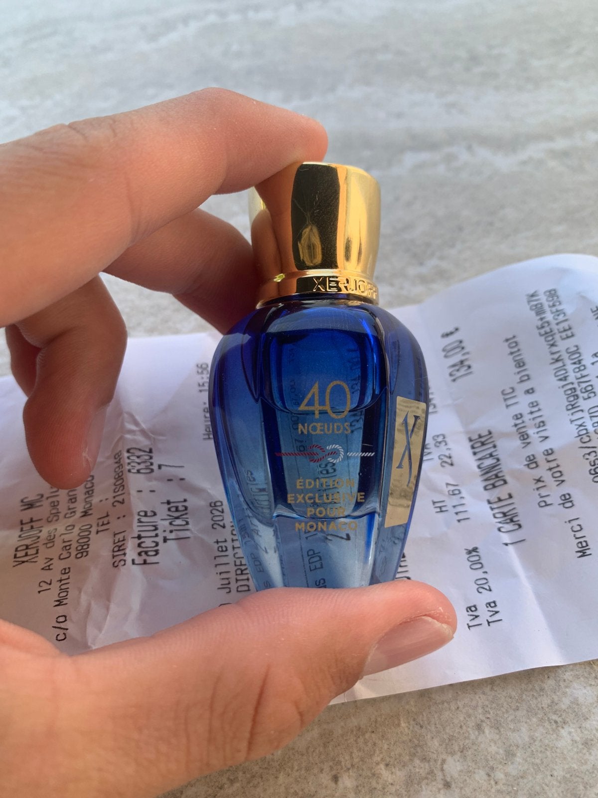 Xerjoff 40 Nœuds Monaco (15ml) - Nouveau avec coupon, Enlèvement ou Envoi, Neuf