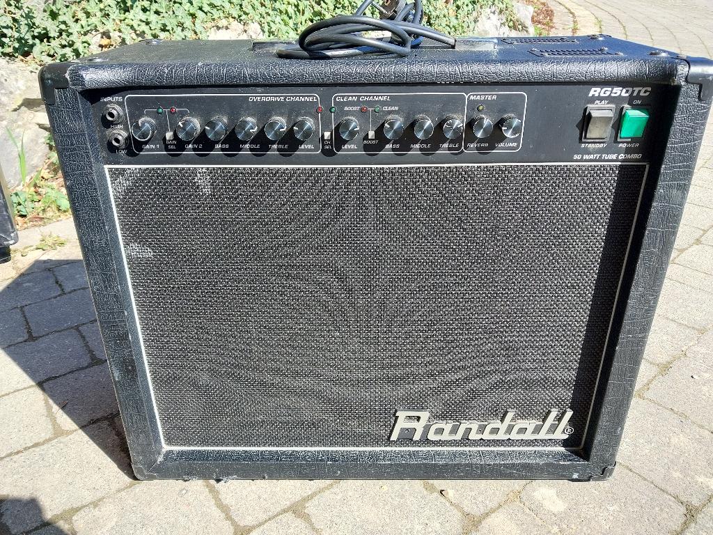 Randall RG50TC 2-Channel 50-Watt 1x12" Guitar Combo, Musique & Instruments, Enlèvement, Utilisé, Guitare, 50 à 100 watts