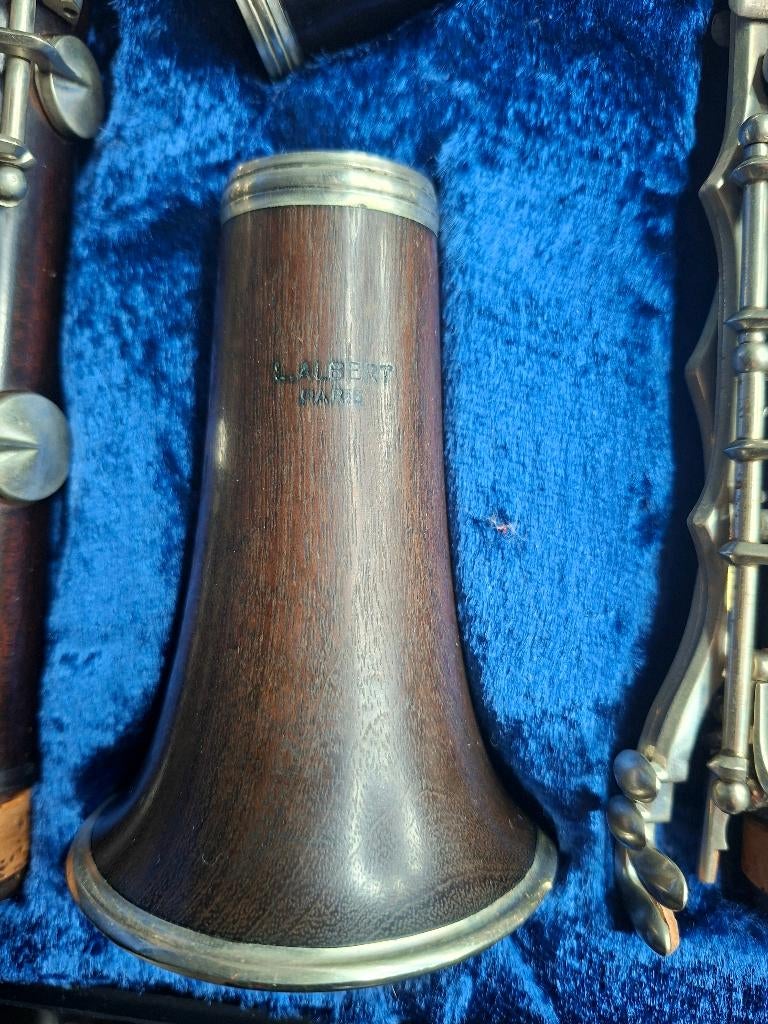 Albert Paris klarinet – compleet met koffer, Ophalen, Gebruikt, Hout, Met koffer