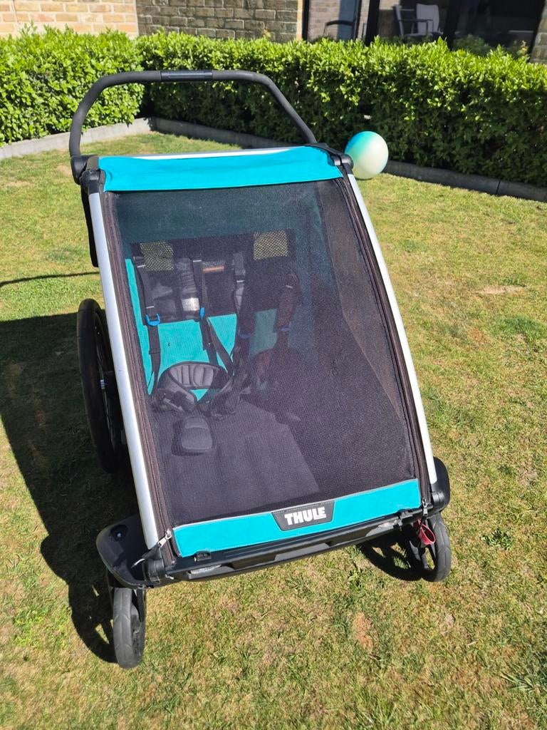 Thule fietskar, Fietsen en Brommers, Fietsaccessoires | Aanhangwagens en Karren, Vering, Ophalen