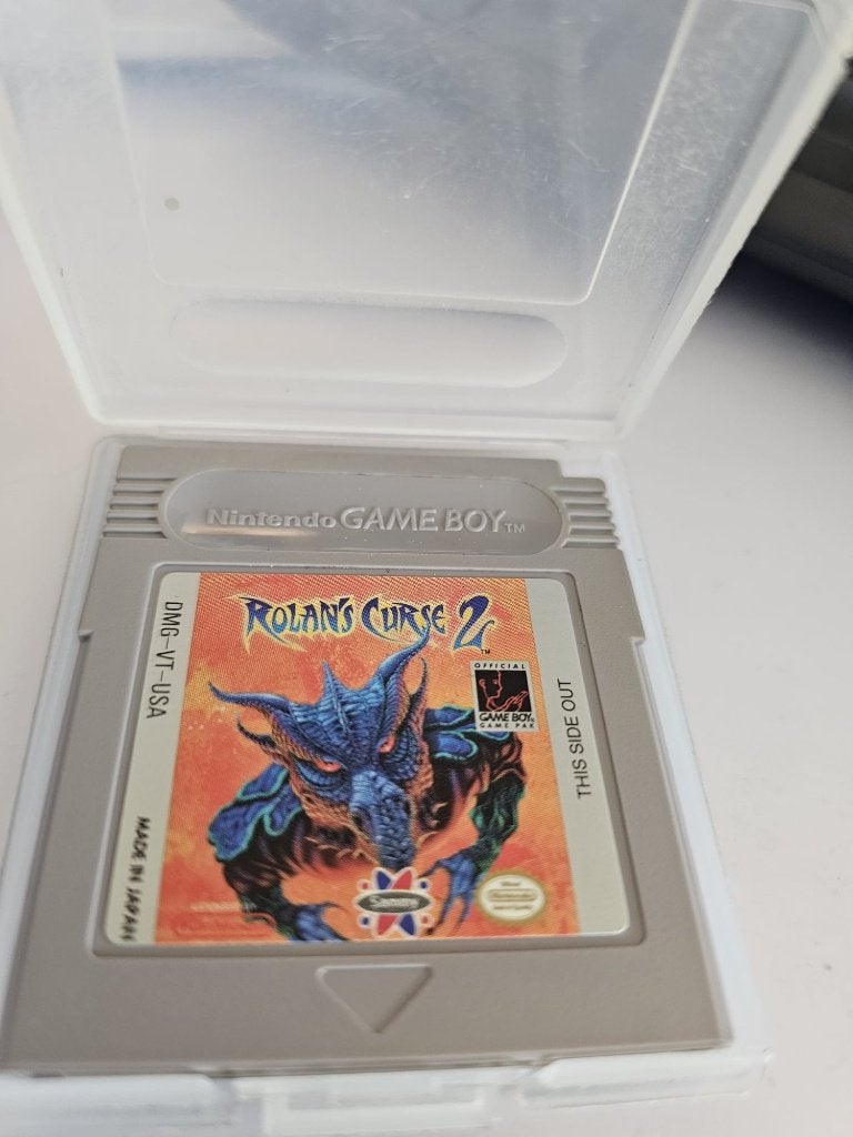 Rolan's Curse 2 Game Boy, Games en Spelcomputers, 1 speler, Ophalen of Verzenden, Gebruikt, Role Playing Game (Rpg)