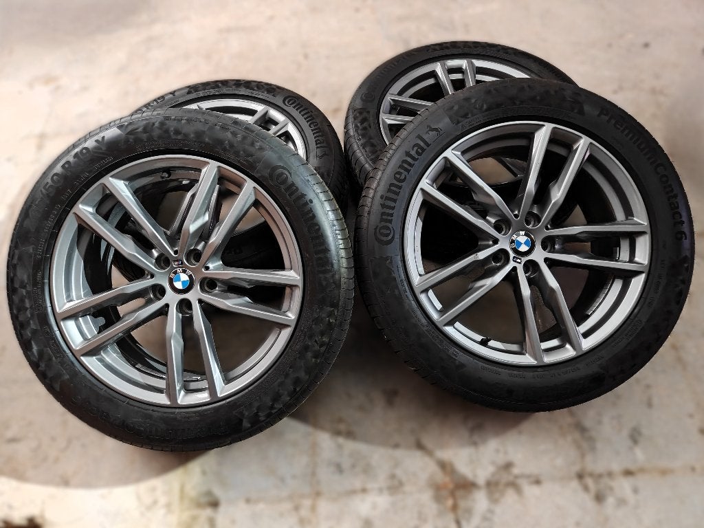 19 inch BMW M velgen x3 + nieuwe zomer banden Continental, Auto-onderdelen, Banden en Velgen, 245 mm, Banden en Velgen, Nieuw