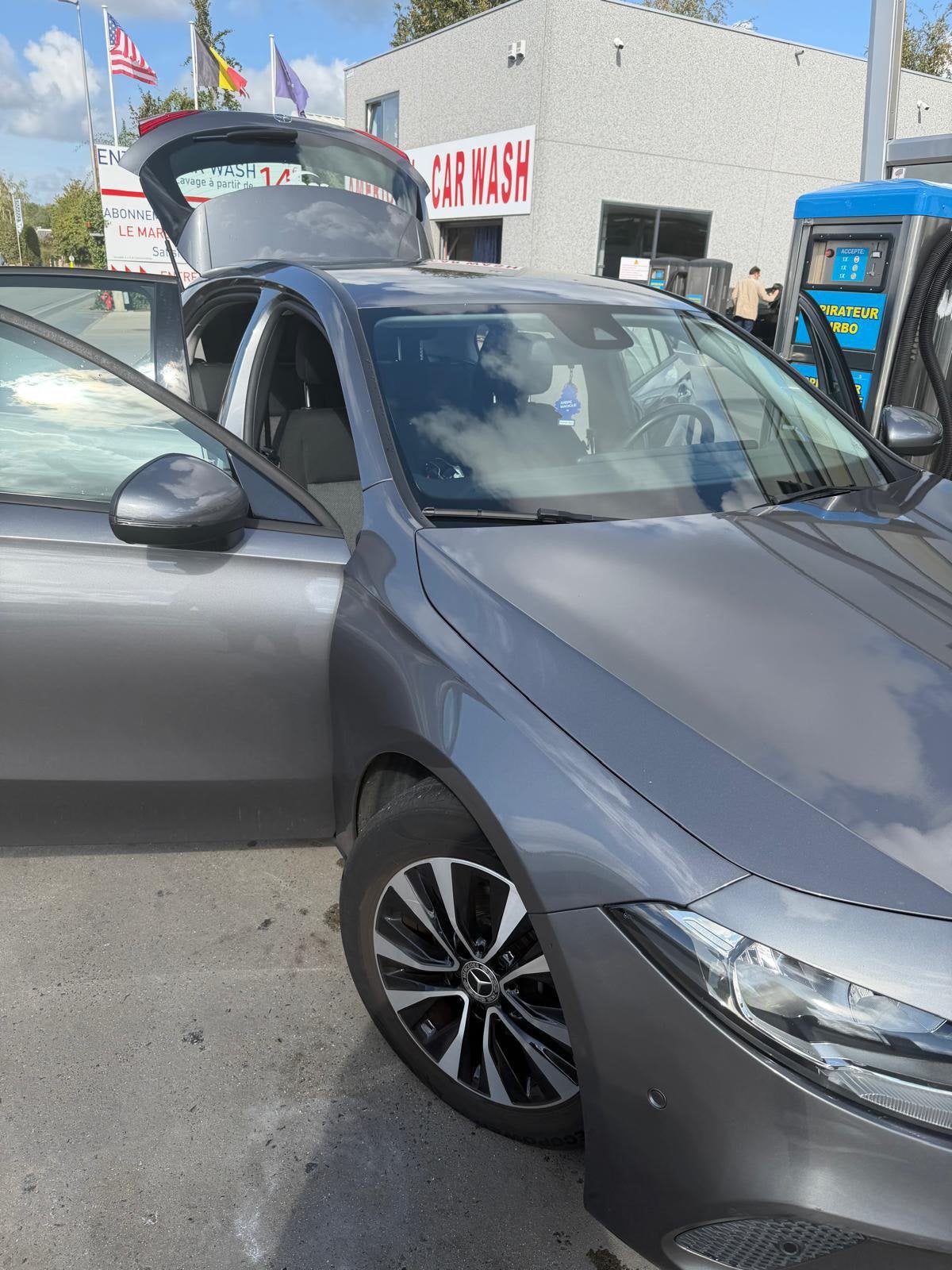 Mercedes Classe A180 gris anthracite, Auto's, Stof, Overige kleuren, Particulier, Dealer onderhouden