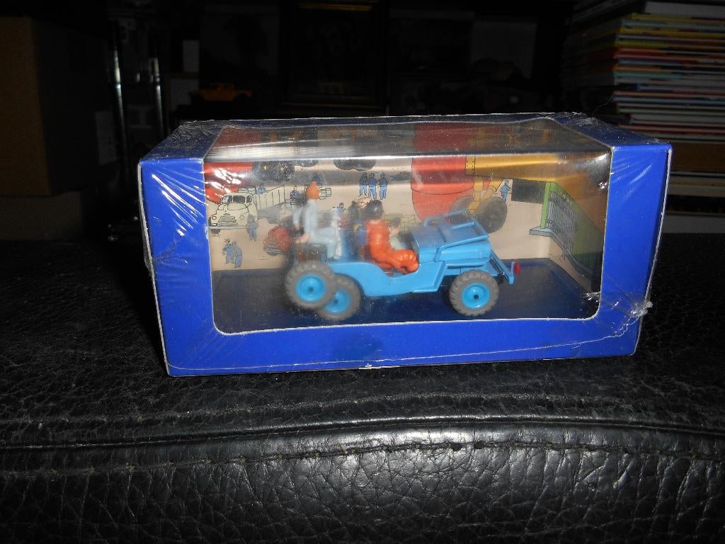 Voiture Tintin 1 avec certificat, Ophalen of Verzenden, Kuifje