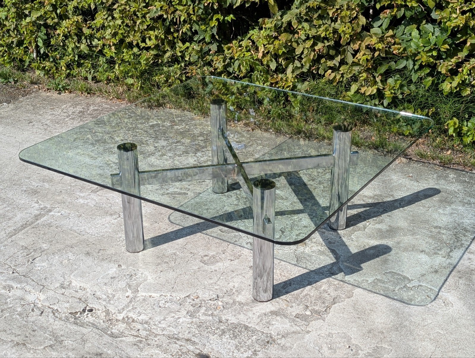 Vintage salontafel, Ophalen