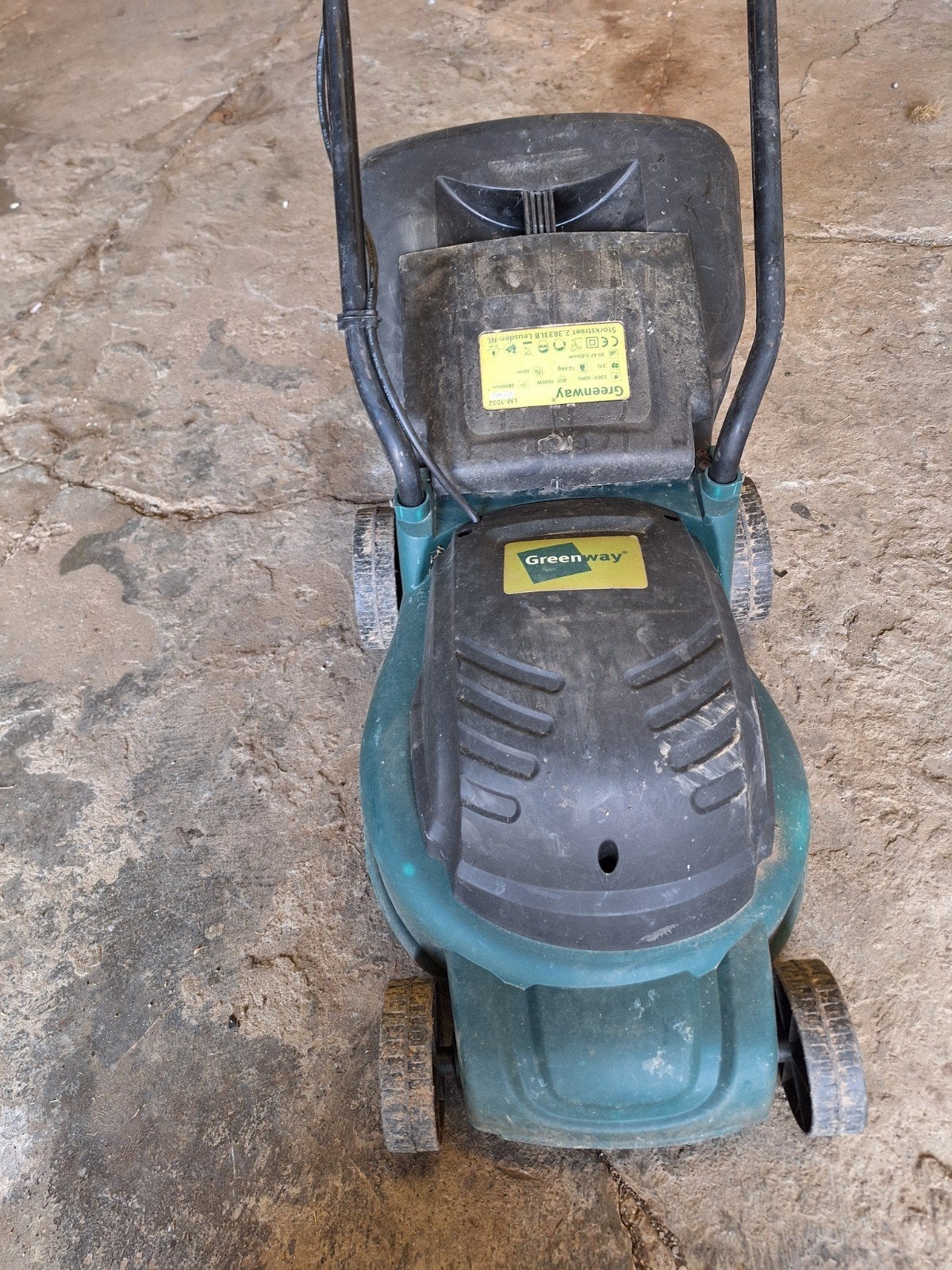 grasmaaier elektrisch, Tuin en Terras, Ophalen, Cirkelmaaier, Gebruikt, Elektrische grasmaaier