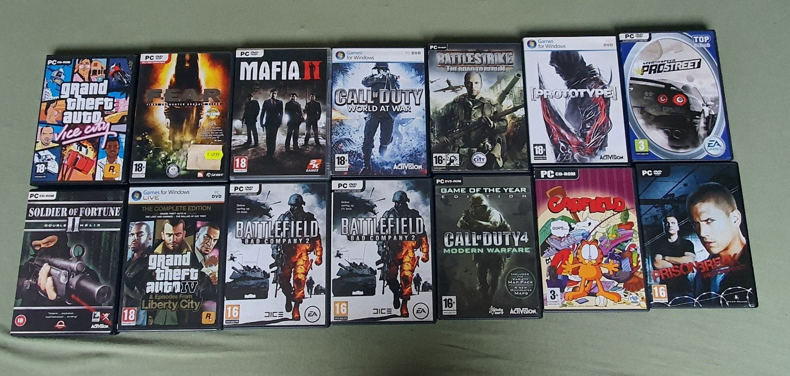 Verschillende pc games in goede staat, Ophalen