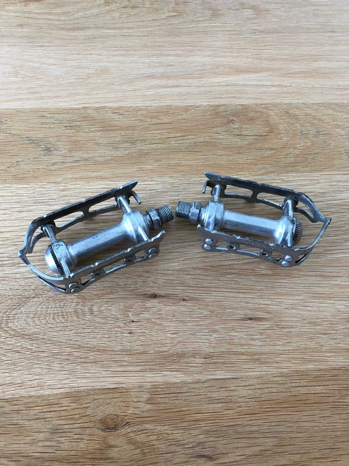 Pédales de record Vintage Campagnolo Nuovo, Enlèvement, Utilisé