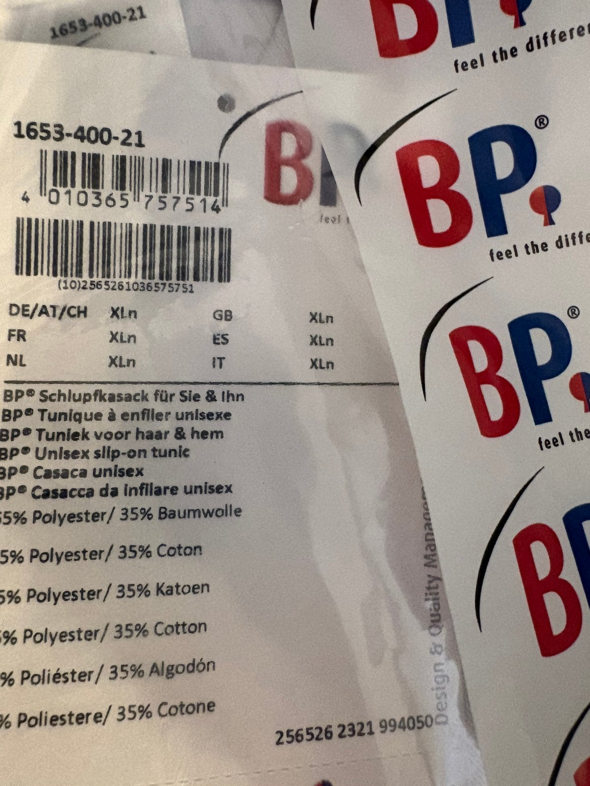BP werkkleding stock zorgkundige verpleegkundige, Ophalen, Nieuw