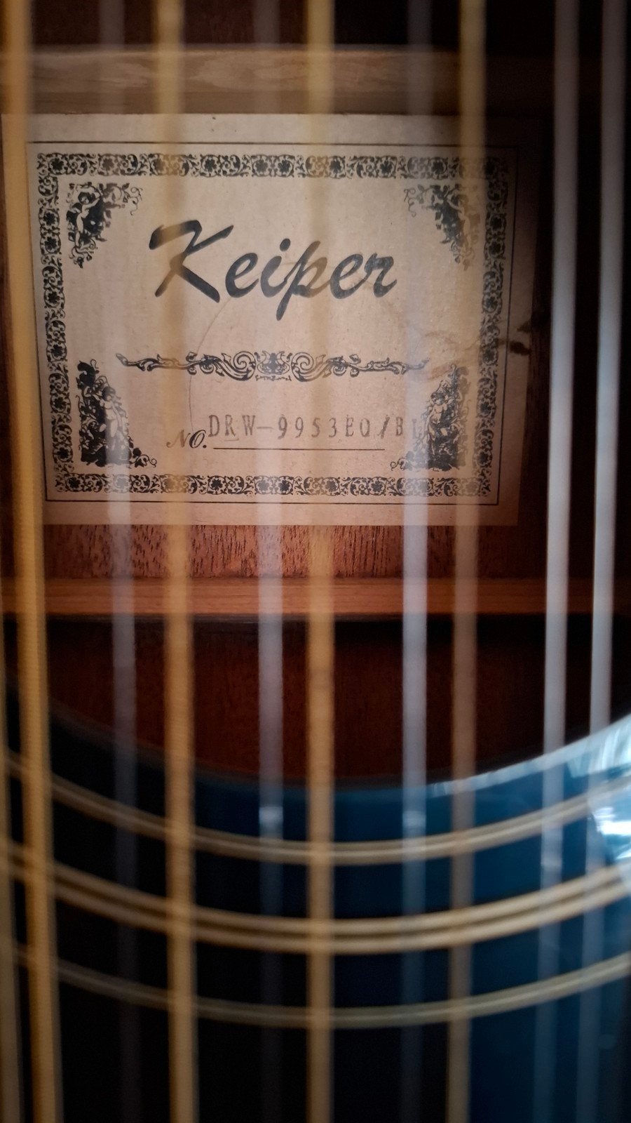 Keiper 12 string Electro-acoustisch, Ophalen