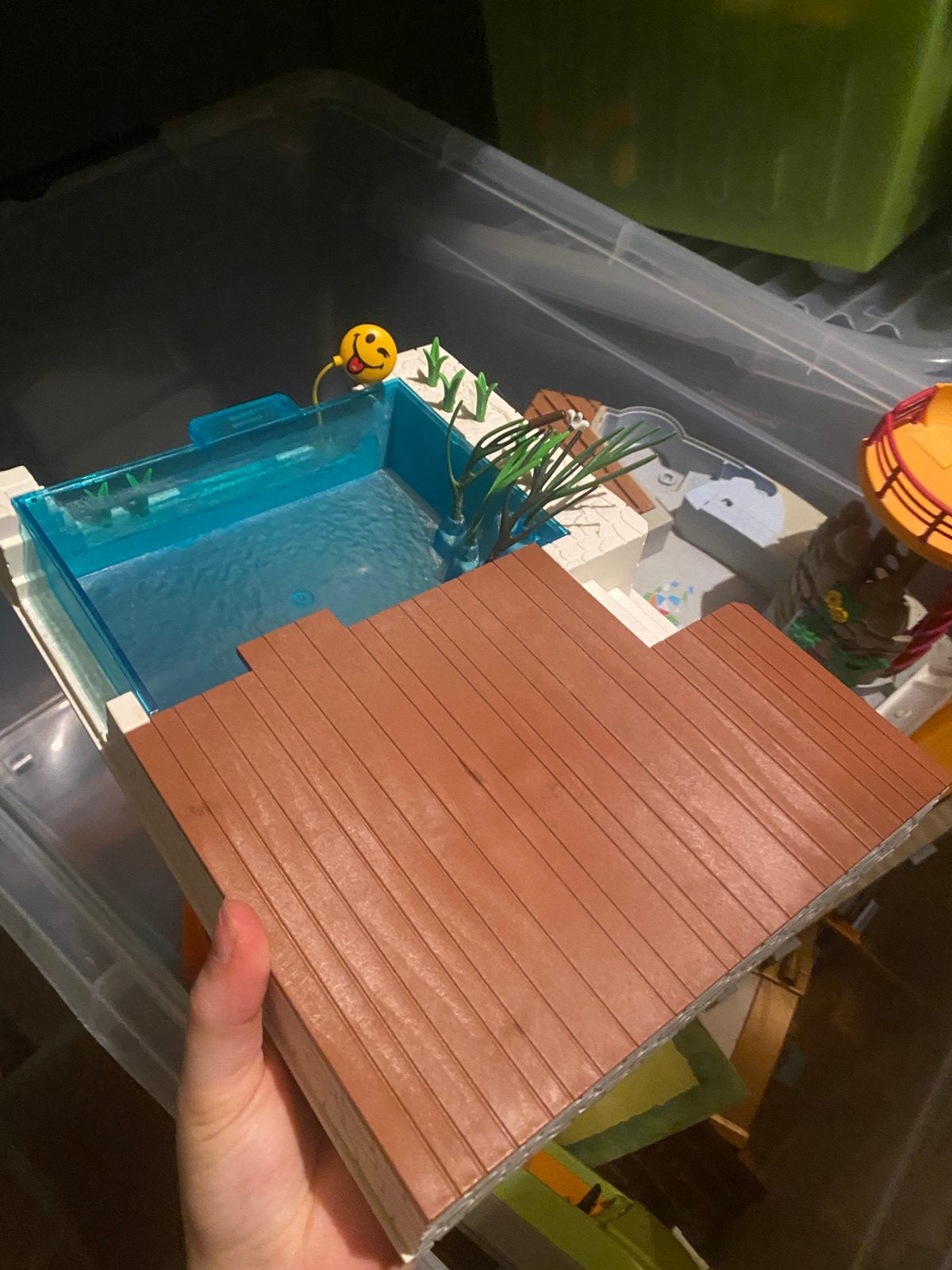 Playmobil zwembad, Ophalen of Verzenden, Gebruikt
