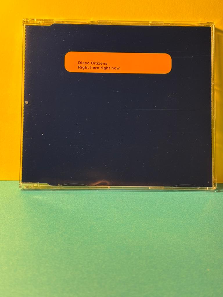 Disco citizens - right here right now / zeldzaam nieuwstaat, CD & DVD, CD | Dance & House, Envoi, Disco