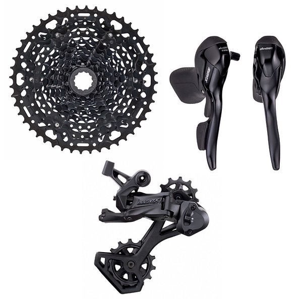 Microshift Advent X Dropbar Set, Vélos & Vélomoteurs, Neuf, Autres types, Aluminium, Microshift