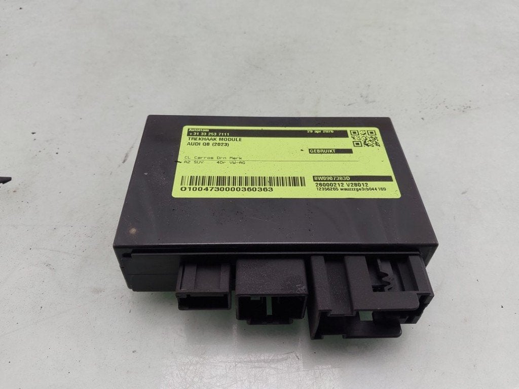 COMPUTER TREKHAAK Q8 E-tron (GEG) (|8W0907383D|8W0907383E|), Info@audi.de, Audi, Audi AG, Gebruikt