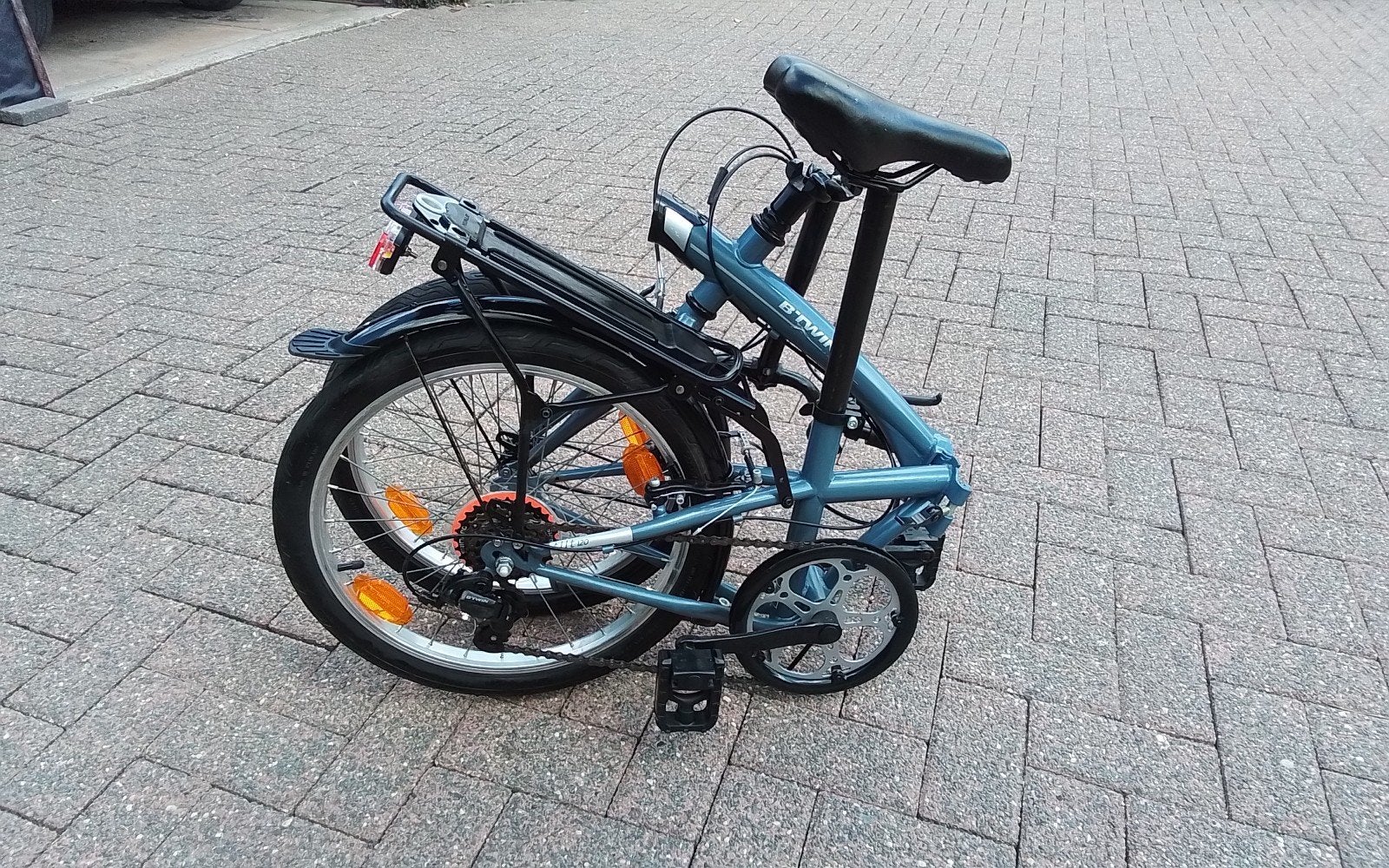 Vélo pliant - Vélo pliable., Vélos & Vélomoteurs, Vélos | Vélos pliables, Vitesses, Comme neuf, Enlèvement, Totalement pliable