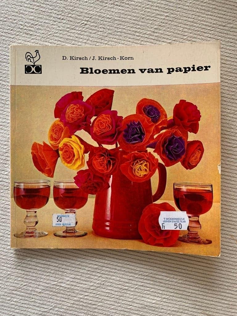 bloemen van papier - Kirsch & Korn, Hobby en Vrije tijd, Scrapbooking, Ophalen