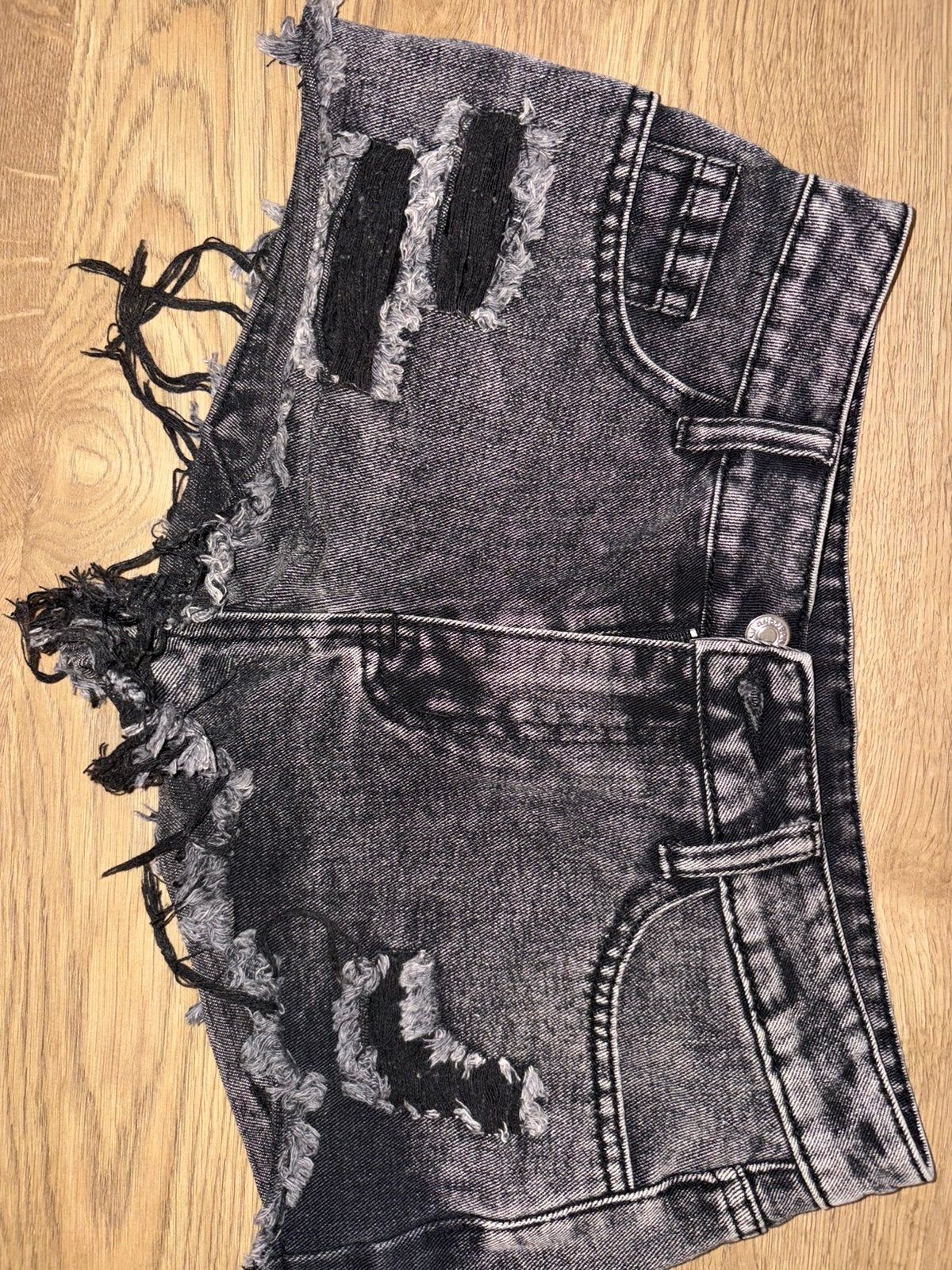 Jeans short, Kleding | Dames, Spijkerbroeken en Jeans, Ophalen, Nieuw, Zwart, W28 - W29 (confectie 36)