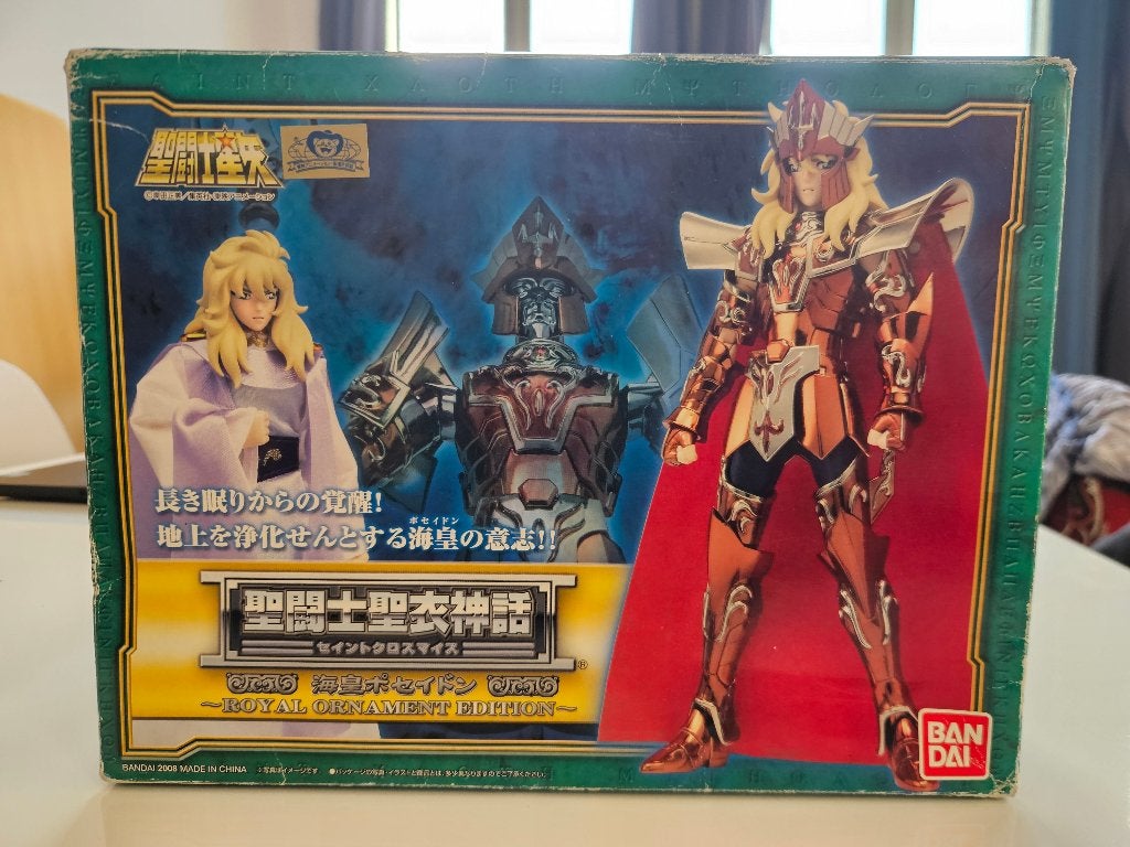 Saint Seiya Myth Cloth - Poseidon Royal Ornament ( + stand ), Verzamelen, Ophalen of Verzenden, Zo goed als nieuw, Fantasy