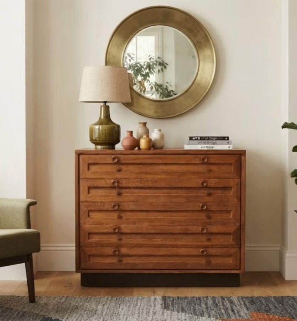 Scandinavisch design ladekastje, Huis en Inrichting, Ophalen, Gebruikt