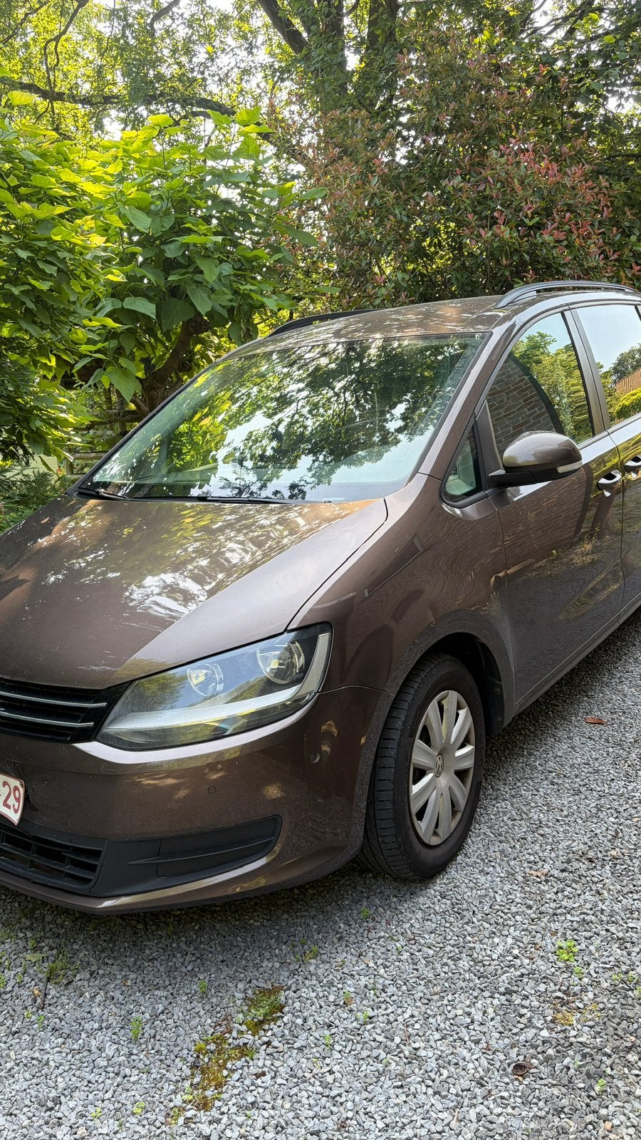 Ruime en betrouwbare VW Sharan 2.0 TDi (103 kW/140 pk), Autos, Euro 5, 7 places, Noir, 5 portes