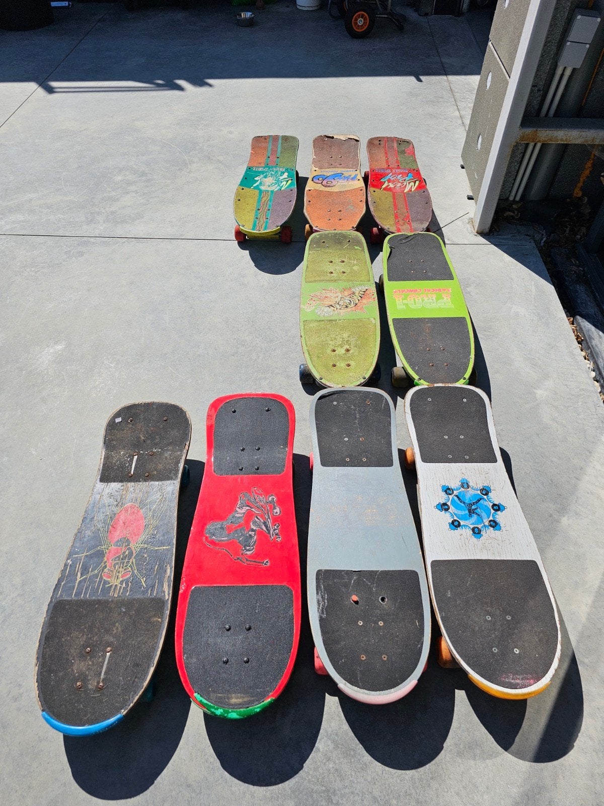 Lot vintage skateboards, Ophalen