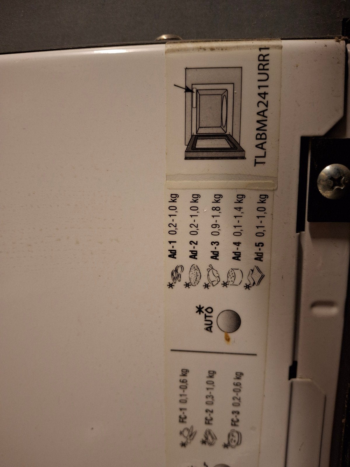 Magnetronoven, Ophalen, Gebruikt, Microgolfoven, Inbouw