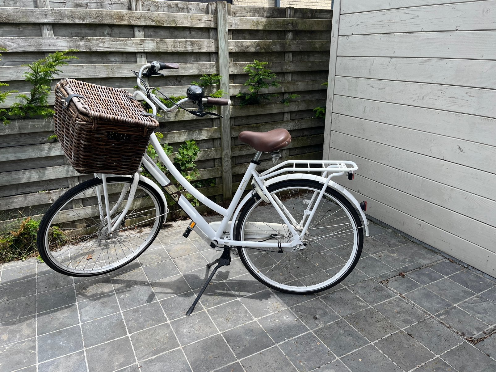 Damesfiets , merk sparta, Fietsen en Brommers, Ophalen, Terugtraprem, Sparta, Gebruikt