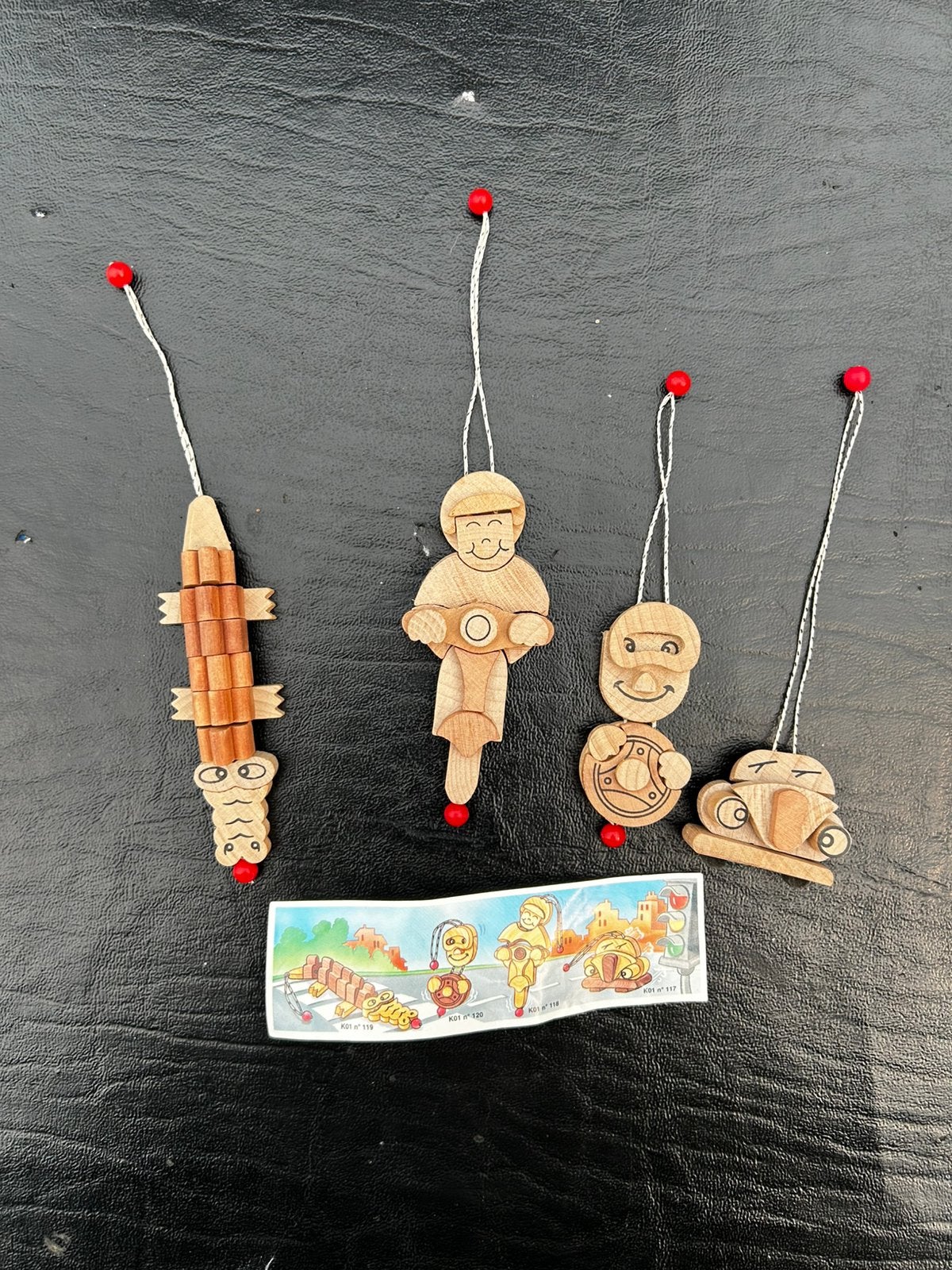 Kinder Surprise K01 n117–120 – met briefje – vintage, Verzamelen, Ophalen of Verzenden, Zo goed als nieuw, K-nummers