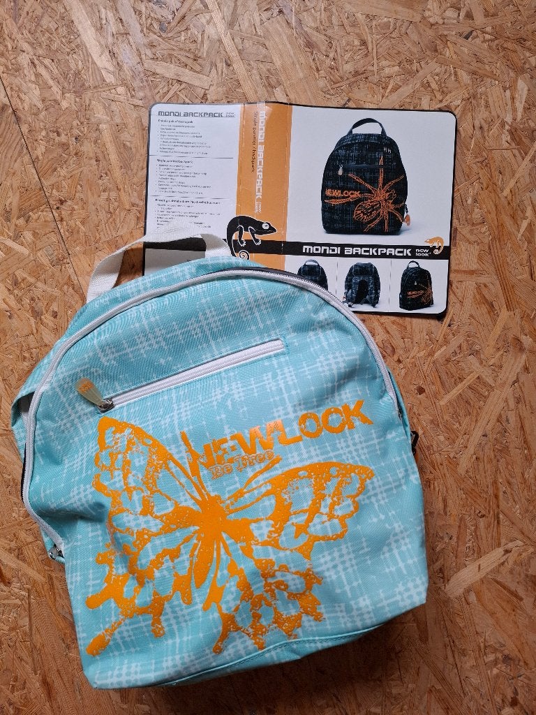 Sac de vélo New Look Single Blue Butterfly pour enfants, Enlèvement ou Envoi, Comme neuf, New look