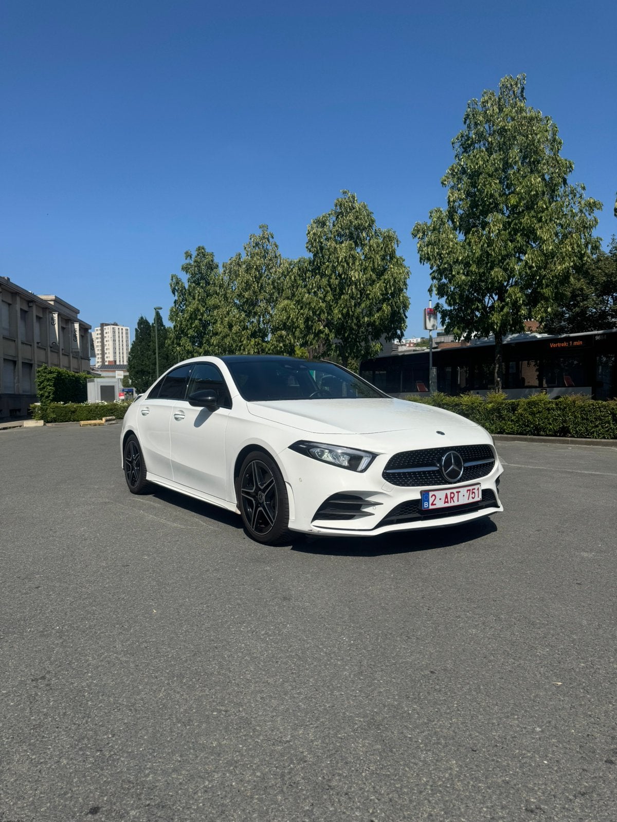 Mercedes-Benz A200 AMG Line, Autos, Mercedes-Benz, Achat, Automatique, Particulier, Blanc