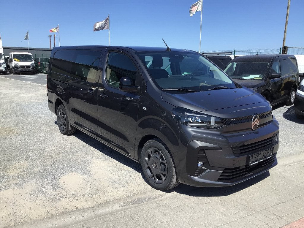 citroen jumpy l3 22hdi 180pk automaat dubbel/cabine 6/2026, Auto's, Stof, 4 cilinders, Citroën, Bedrijf