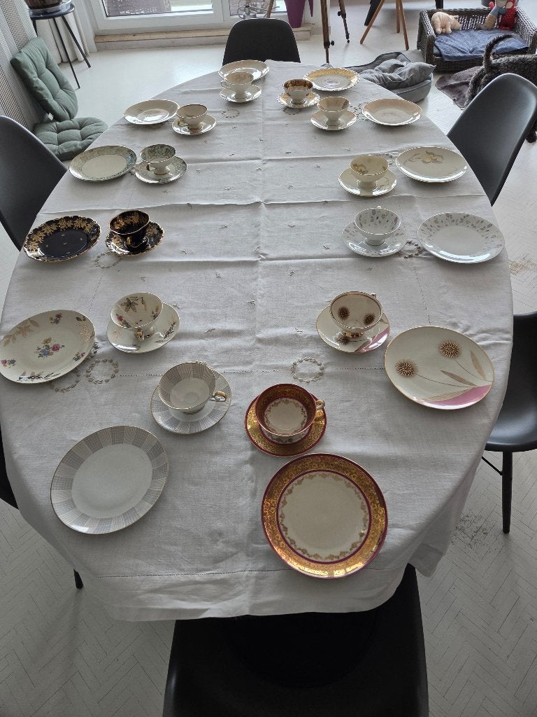 service à café/thé en porcelaine 12 pièces BAVARIA, Enlèvement