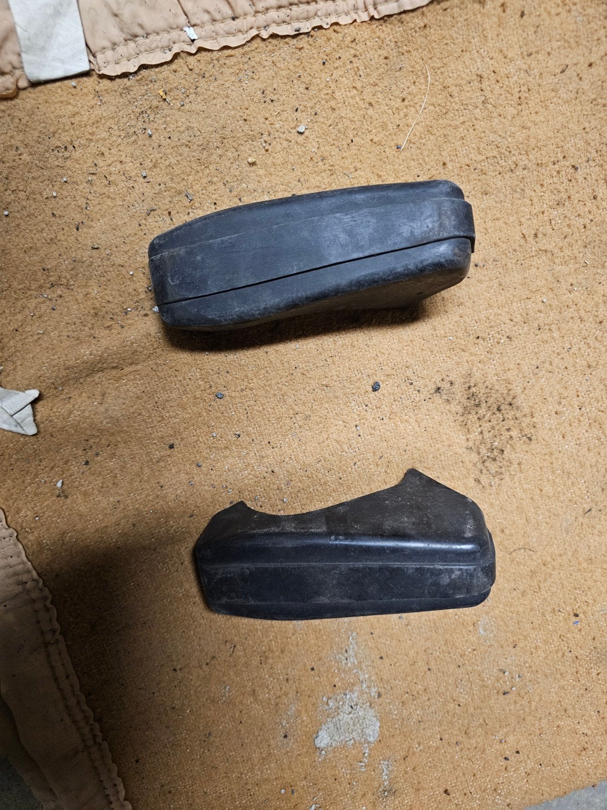 renault r4 stootblokken  bumper / butoir pare choc, Enlèvement, Renault