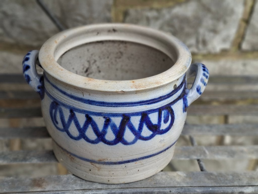 Pot en grès, Enlèvement, Intérieur