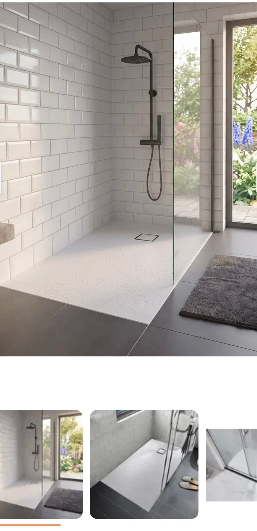 Saniclear Naxos douchebak 120 x 80, Ophalen, Zo goed als nieuw