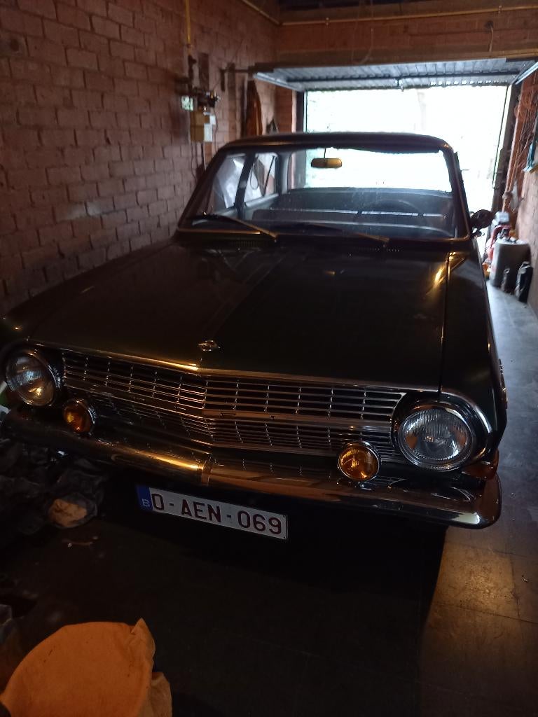 Opel Record A, Auto's, Achterwielaandrijving, Leder, Overige kleuren, Particulier